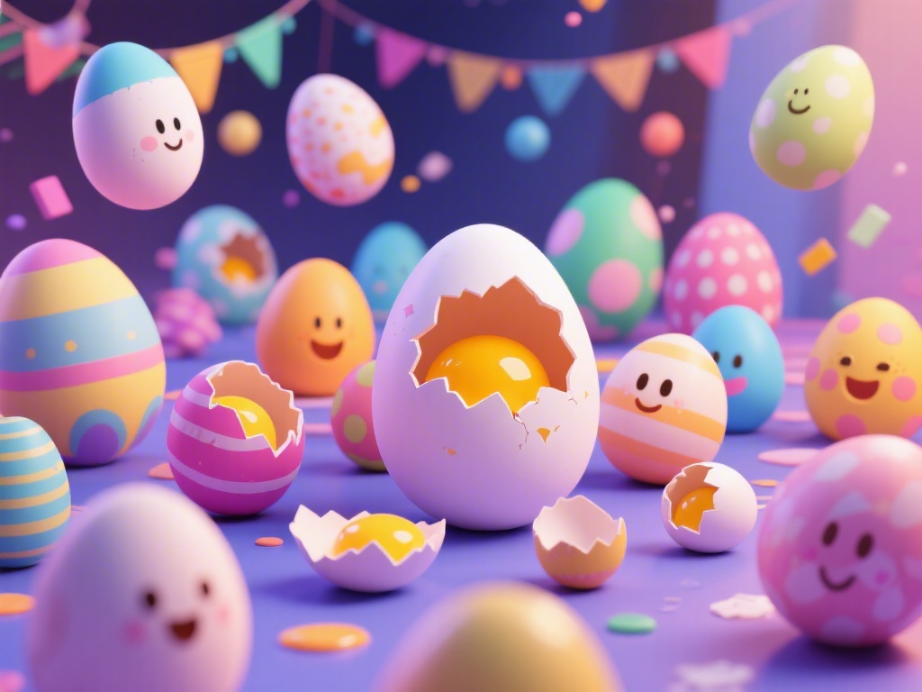 How to Create an Egg Party GIF in 5 Easy Steps