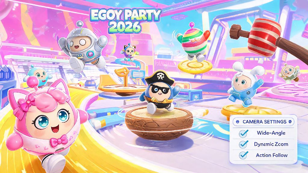7 Easy Eggy Party Camera Settings for 2026 Gameplay & High-Quality Clips