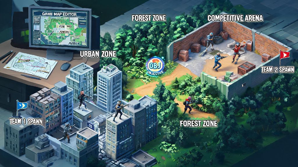 10 Easy Map Building Tricks to Design Engaging, Playable Custom Maps for Any Game