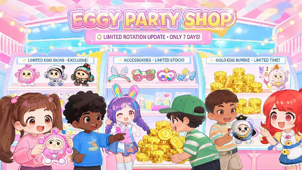 Eggy Party Shop Update: 7 Top New Items & Perks You Should Claim First