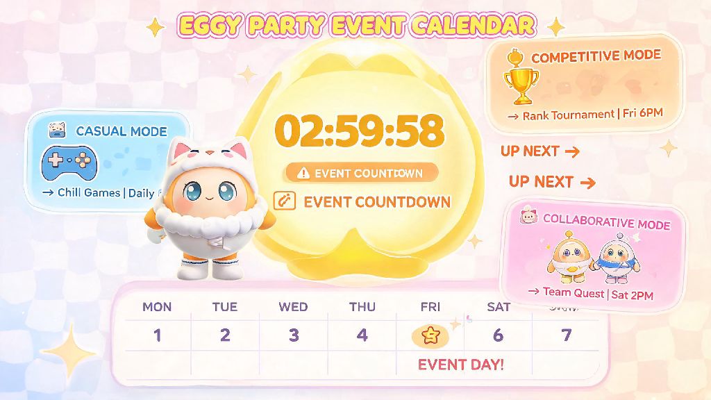 Eggy Party Events Schedule: Full Guide to Weekly, Seasonal & Limited Activities